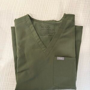 Figs catrina moss Scrub Top